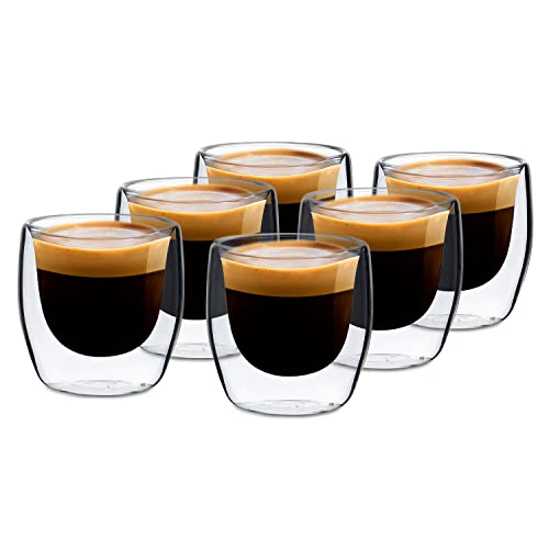 Glaswerk Espressotassen