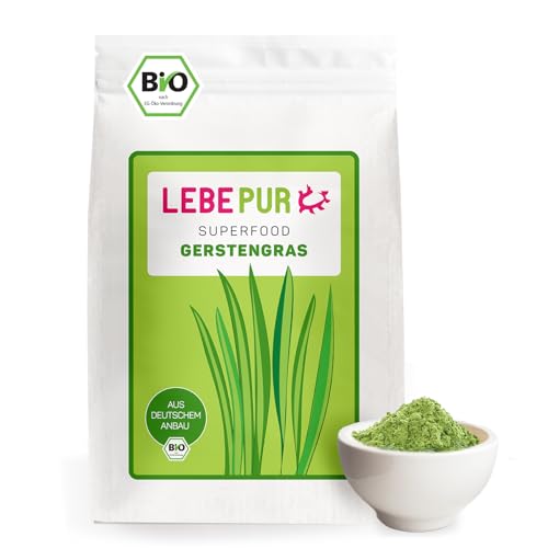 Lebepur Gerstengras Pulver