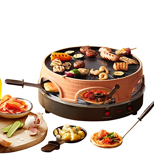 Emerio Raclette Pizza Grill