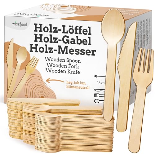 Wiseware Holzbesteck