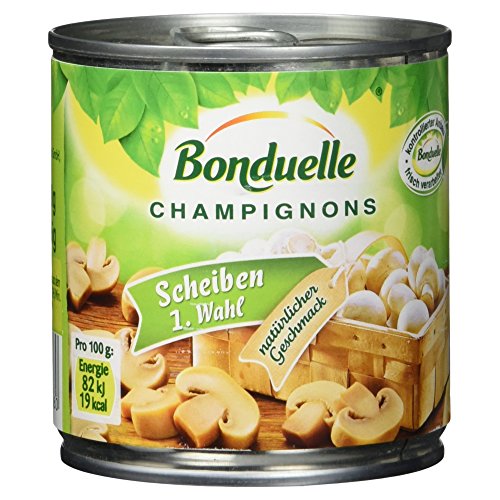 Bonduelle Champignons Roh Essen